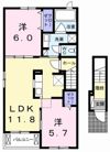 シャルールの間取り画像
