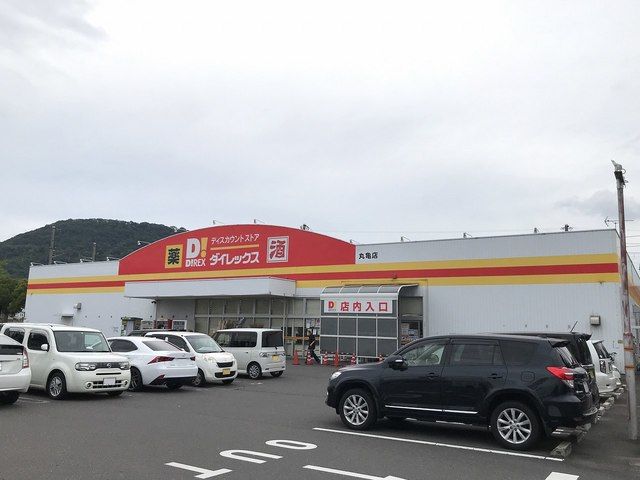 近くのダイレックス丸亀店まで600m（徒歩8分）