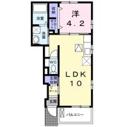 メゾン・ドリーム 本庄 Ⅱ Bの間取り画像