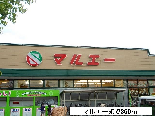 近くのマルエーまで350m(徒歩5分)