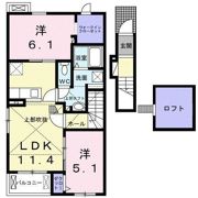 エタニティー Ⅰの間取り画像