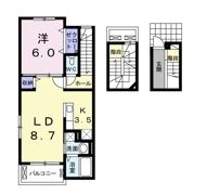 アイフレンド西原の間取り画像