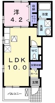 アルバータ Ⅲの間取り画像