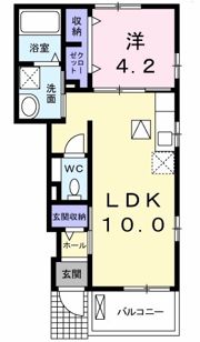 アルバータ Ⅲの間取り画像