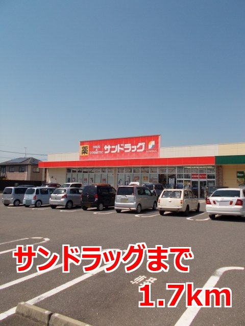 近くのドラッグストアまで1,700m（徒歩22分）