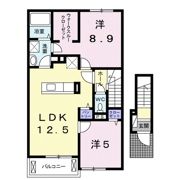 シエルⅡの間取り画像