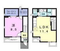 メーアハイト すずの間取り画像