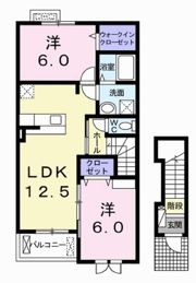 ラッフィナートⅠの間取り画像