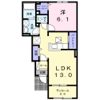ウーノ Aの間取り画像