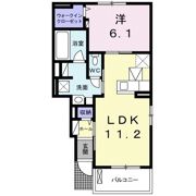 ラフランスDの間取り画像