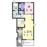 プロムナードⅠの間取り画像