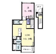 コズミックプレイスの間取り画像