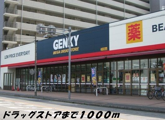 近くのドラッグストアまで1,000m（徒歩13分）