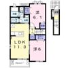 プラーナ Cの間取り画像