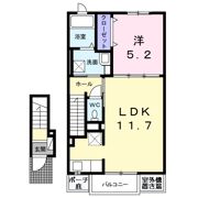 カラーリヴァー H＆Aの間取り画像