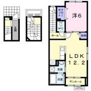 ビバーチェの間取り画像