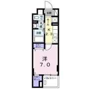 ブリランテ 田辺通の間取り画像
