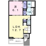 フレスクーラ北島の間取り画像