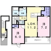 ホーリーハイツDの間取り画像