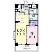 フリーデ Nの間取り画像