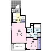 ヴィラ アベニューBの間取り画像
