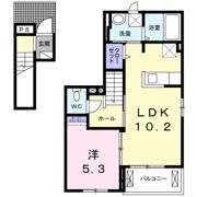 ヴィラ アベニューBの間取り画像