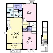 ラフェリアの間取り画像