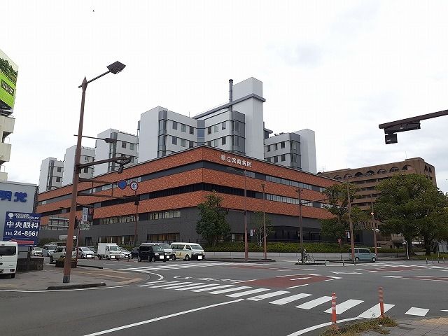 近くの宮崎県立宮崎病院まで750m（徒歩10分）