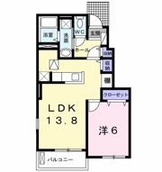 ラ パーシェの間取り画像