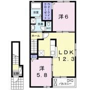 ピッグハウスⅠの間取り画像