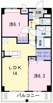ヴァルスヴァルドの間取り画像