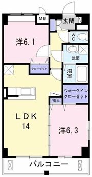 ヴァルスヴァルドの間取り画像