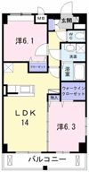 ヴァルスヴァルドの間取り画像