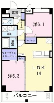 ヴァルスヴァルドの間取り画像