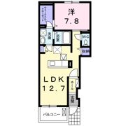 アルカン シェル Ⅱの間取り画像