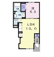 エルム プラシード 13号館の間取り画像