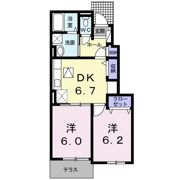 スタジアム南 四番館の間取り画像