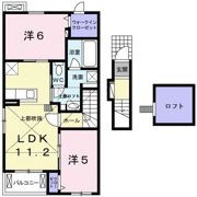ジュネス鎌倉の間取り画像