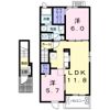 ノーヴァ EASTの間取り画像