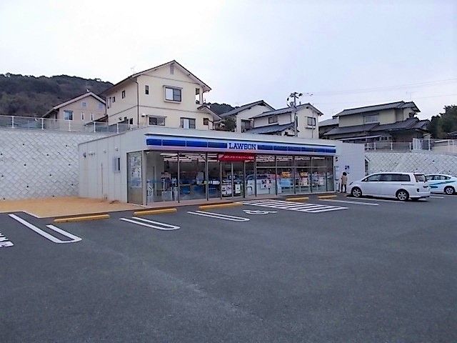 近くのローソン清水万石店まで430m(徒歩6分)
