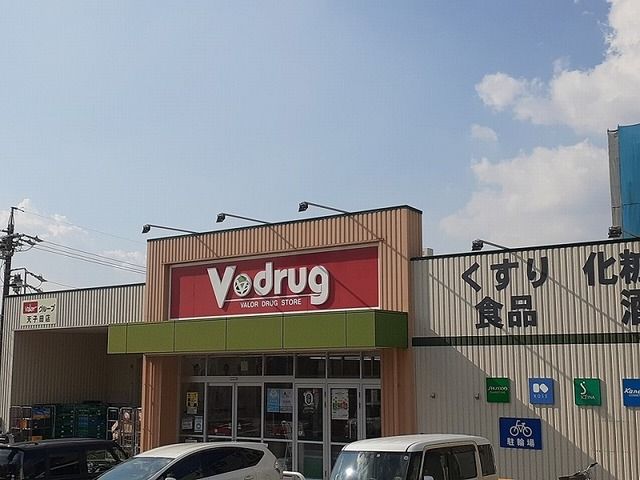 近くのVdrugまで750m（徒歩10分）
