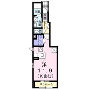 ラフォーレ・Aの間取り画像