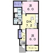 エスペランサⅡの間取り画像
