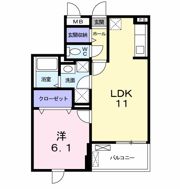 マウントック・ケイの間取り画像