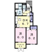 ミルキーウェイBの間取り画像