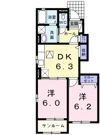 アイビーコートBの間取り画像