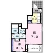 グラン・ソレイユの間取り画像