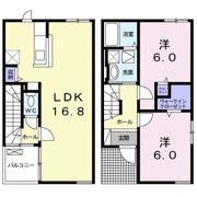 サニー グレイス Nの間取り画像
