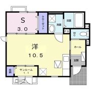 サニーコート聖Ⅷの間取り画像