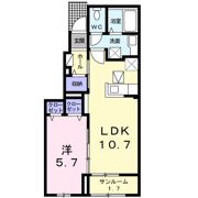 ララメゾン上二子の間取り画像